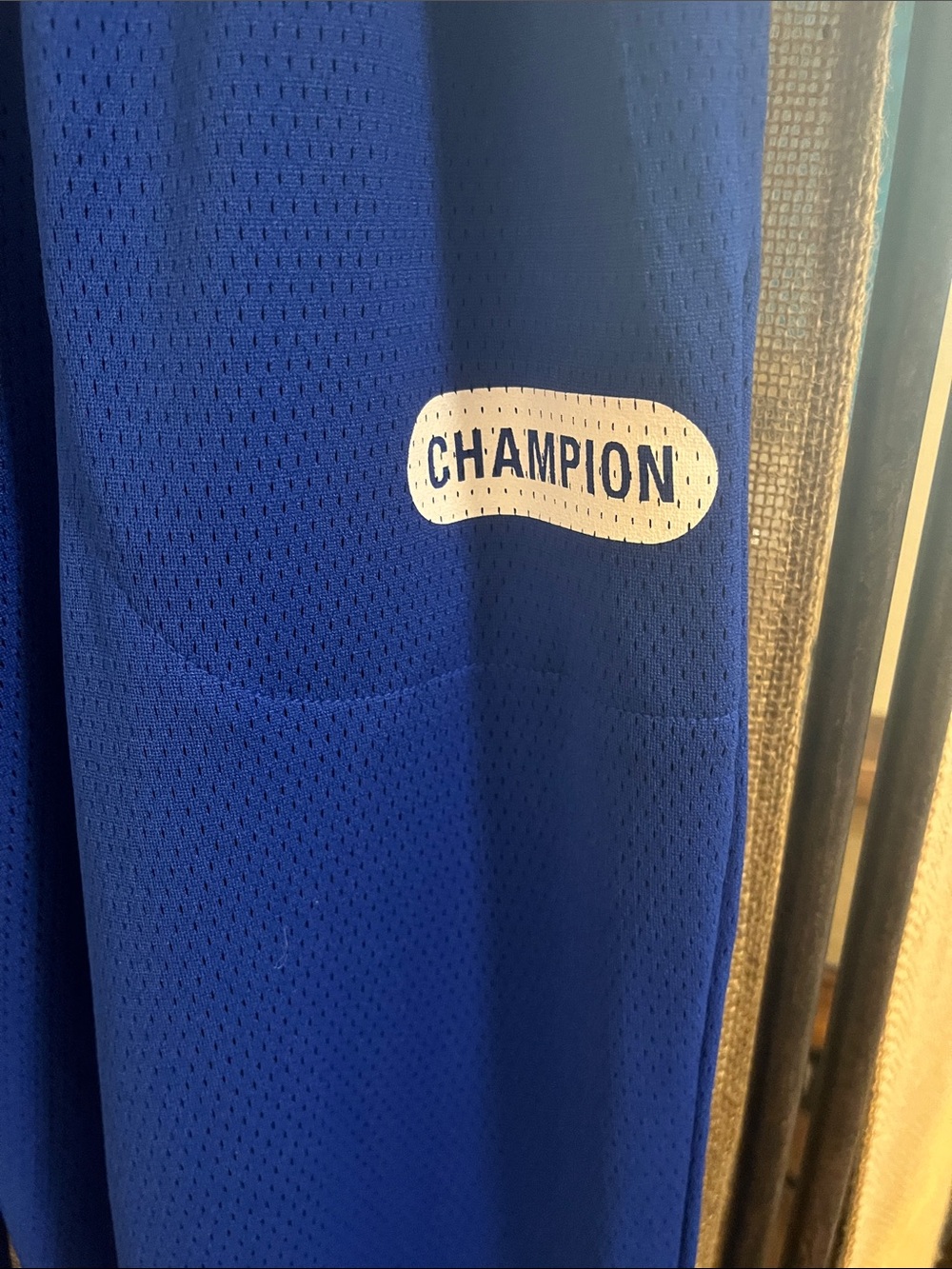 Champion Royal Blue Athletic Joggers with White Drawcord - Picture 4 of 6